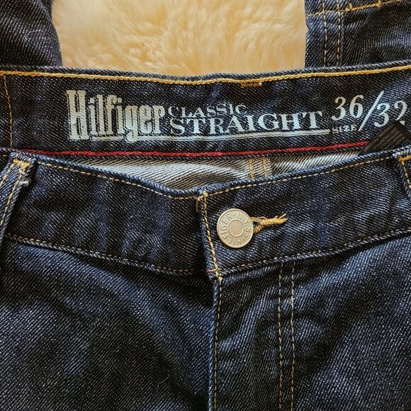 Tommy Hilfiger Classic Straight Leg Jeans  36x32L - Picture 5 of 8